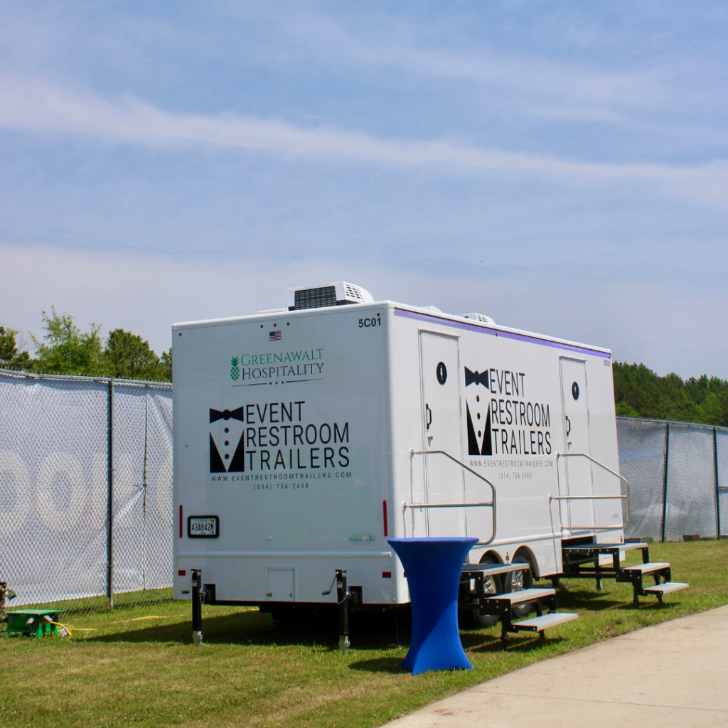 8 Stall Event Restroom Trailer at Hoover Met